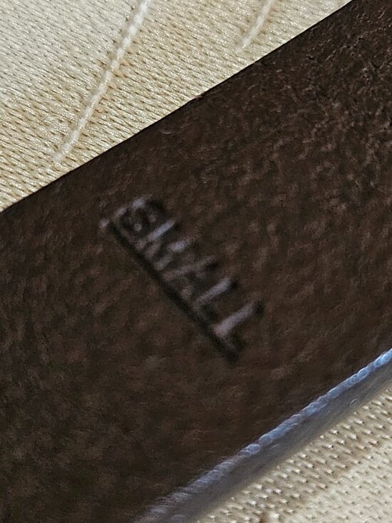 COACH BELT FEATURED IN RICH BROWN POLISHED COWHIDE WITH SILVER TONE CLIP CLOSURE main image 8